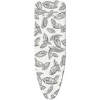 Leifheit - Leifheit strijkplankhoes perfect steam air board express s/m - 125 x 40 cm strijkvlak - 3 mm dikke molton - zwart - wit