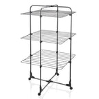 Leifheit 81470 classic 270 droogtoren 3 etages 27 m drooglengte 126x68x68 cm zwart