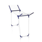 Leifheit 81720 pegasus 120 solid compact droogrek wit blauw