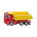 Siku 1075 vrachtwagen met kantelbak 83x30x38mm rood geel