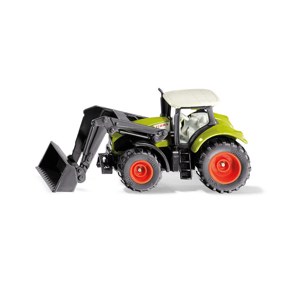 Siku 1392 claas axion tractor met voorlader 93x35x42mm