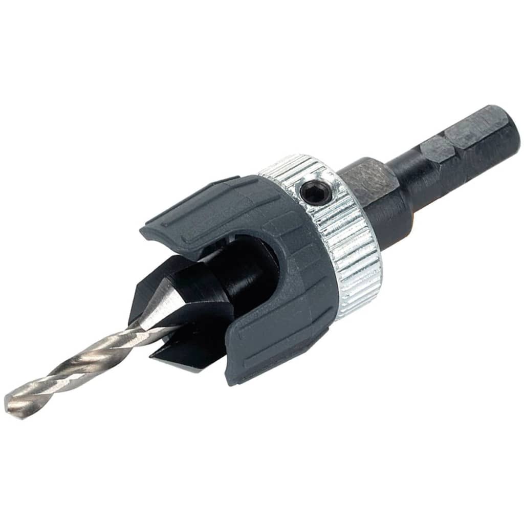 Wolfcraft voorboor | verzinkboor + d-stop | ø3,2-12mm | 1 stuk - 2544000