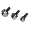 Wolfcraft verzinkboren | ws | 6-kant | ø12, 16, 19mm | 3 stuks - 2584000