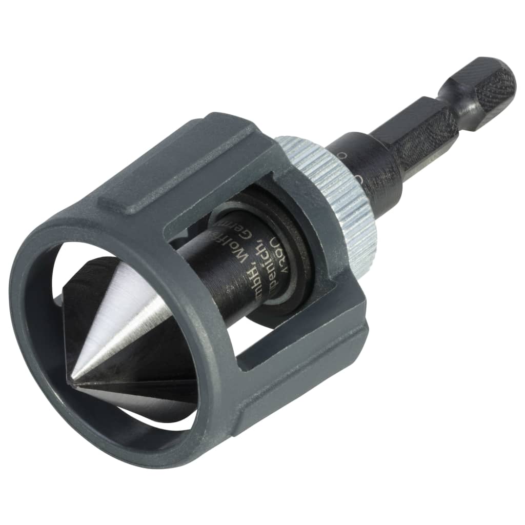 Wolfcraft conische verzinkboor | met dieptestop | ø20mm | zeskantschacht | 1 stuk - 4390000
