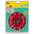 Wolfcraft bi-metalen gatenzaag | inclusief schacht boor | bim | ø152 | 1 stuk - 5498000