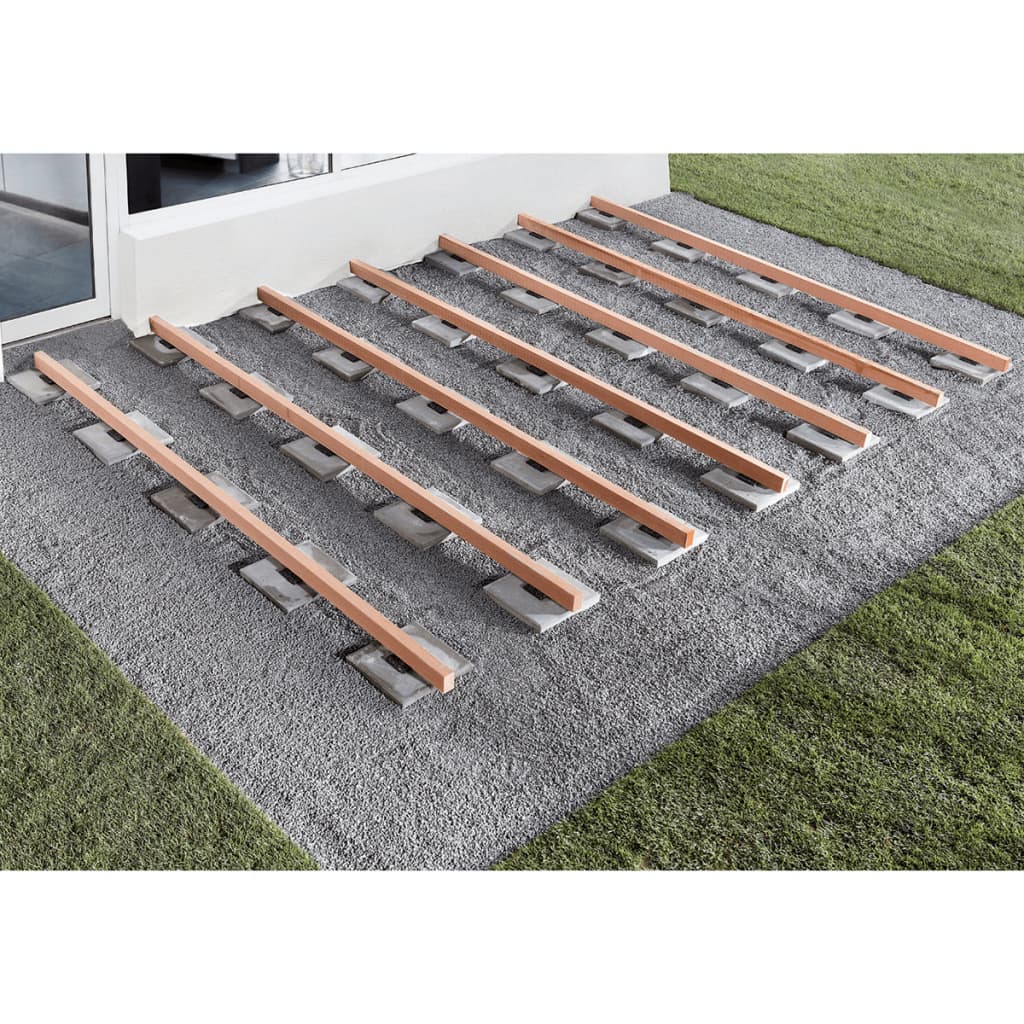 Wolfcraft steunpads | voor terrasbouw | 20 stuks - 6987000