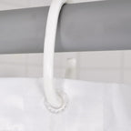 Ridder douchegordijn satin white 180x200 cm