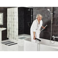 Ridder badkamer handgreep premium 30 cm aluminium chroom zwart