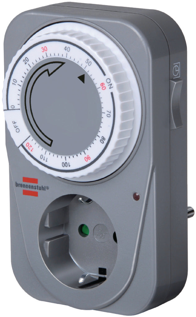 Brennenstuhl - Brennenstuhl bn-1506590 tijdschakelaar analoog binnen 15 min. 3500 w
