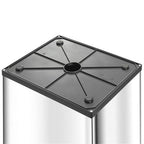 Hailo - Hailo 0840-111 big-box swing l prullenbak 35l rvs/zwart