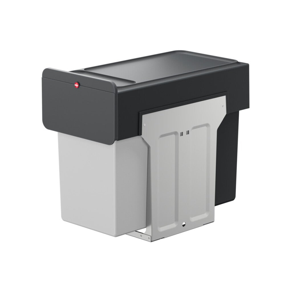 Hailo - Hailo inbouwemmer eco-line trio l 3x10l staal/zwart