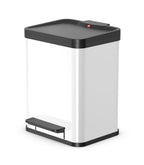 Hailo 0622-230 eco duo pedaalemmer m wit