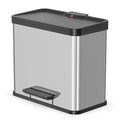 Hailo - Hailo öko trio plus prullenbak - 3 x 9l - rvs