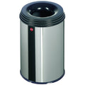 Hailo 0915-022 profiline safe m prullenbak 14l rvs zwart