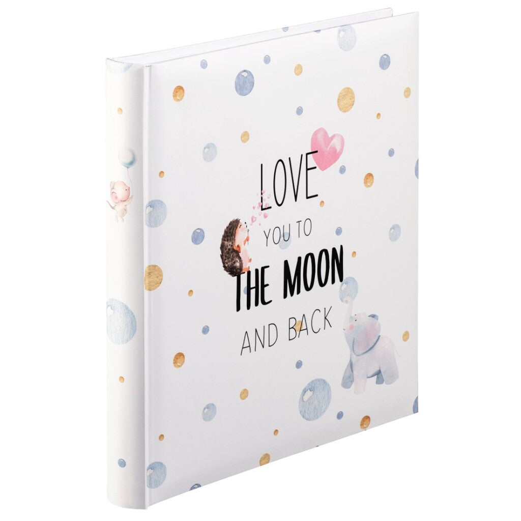 Hama boekalbum to the moon 29x32 cm 60 witte pagina's