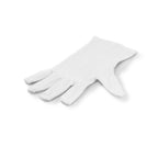 Hama katoenen handschoenen maat m 1 paar wit