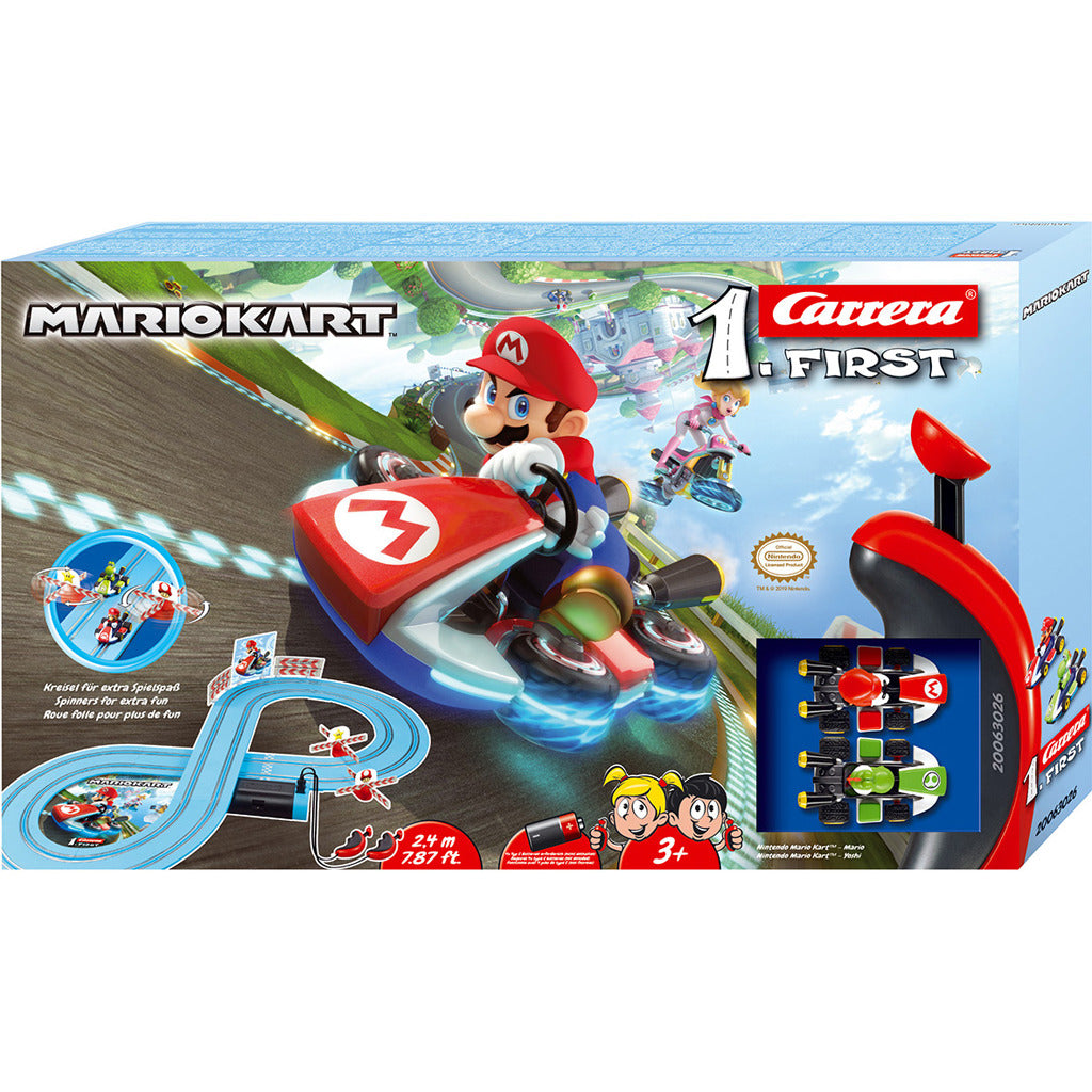 Carrera first racebaan, 2,4m - mario kart