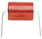 Visaton vs-15 63ba bipolaire elco 15 uf 63 v