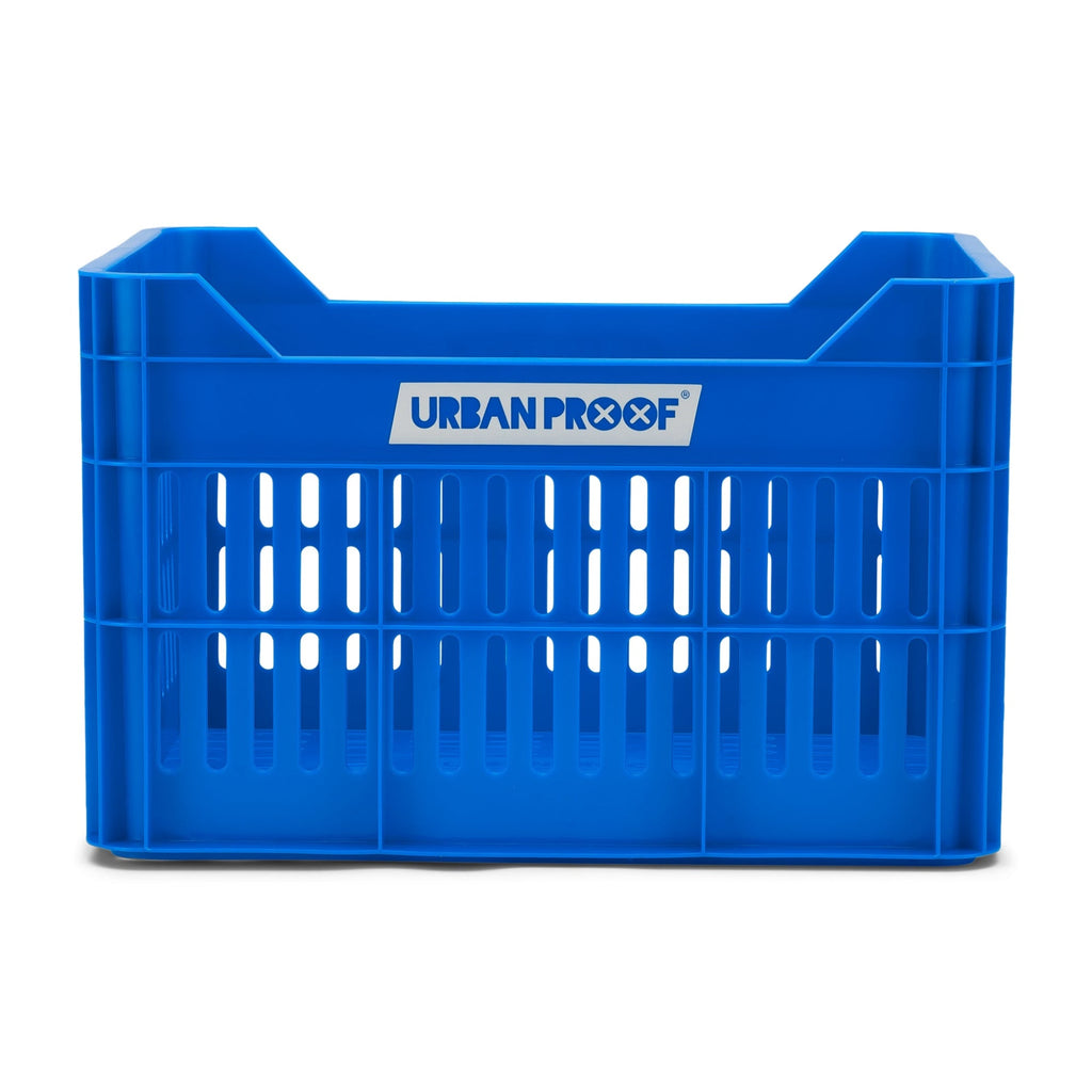 Caisse à vélo Urban proof plastique recyclé 30l bleu royal 40x30x25 cm