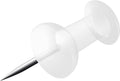 Alco al-663-22 pushpins doosje a 100 stuks transparant
