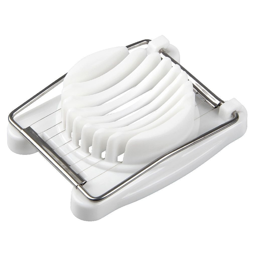Fackelmann basic eisnijder 11x8 cm wit pp rvs