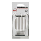 Fackelmann basic eisnijder 11x8 cm wit pp rvs