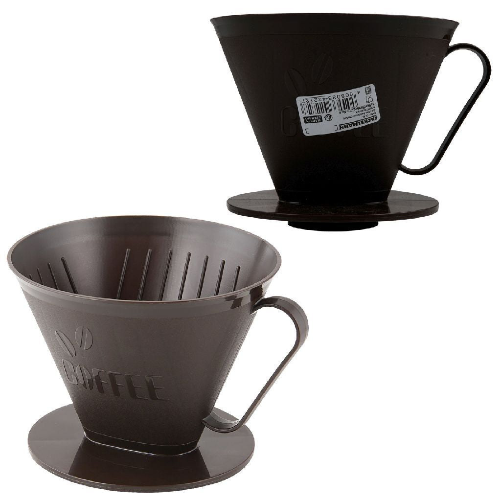 Fackelmann - Fackelmann koffiefilterhouder nr. 4 bruin