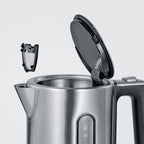 Severin - Severin wk3418 waterkoker 1.7l 3000w rvs/zwart