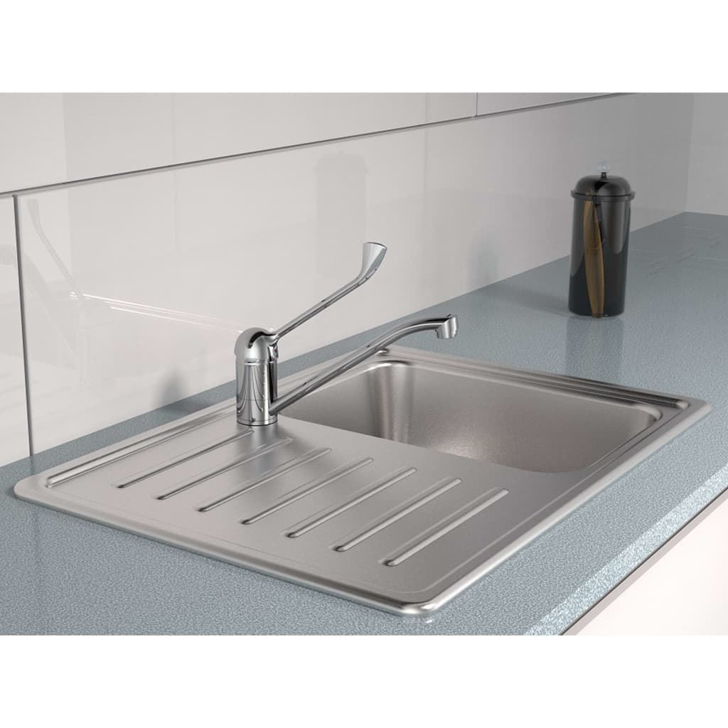 Ngk schutte vital ééngreepsmeraan keuken | chroom - 24250 - 24250