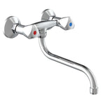 Schutte cesti tweegreepskraan keuken | wandmontage | chroom - 37150 - 37150