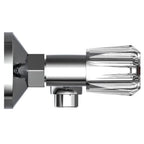 Schutte savino tweegreepskraan douche | chroom 37230