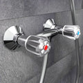 Schutte savino tweegreepskraan douche | chroom 37230