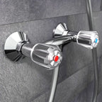 Schutte savino tweegreepskraan douche | chroom 37230