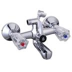 Schutte savino tweegreepskraan bad | chroom 37240