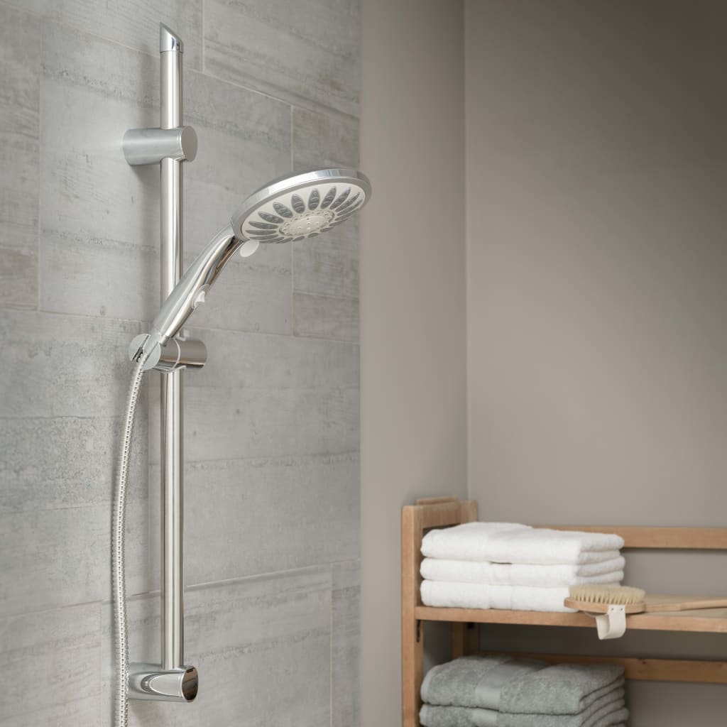 Schutte florenz doucheset | 5 functies | stang 70 cm | chroom - 64870 64870