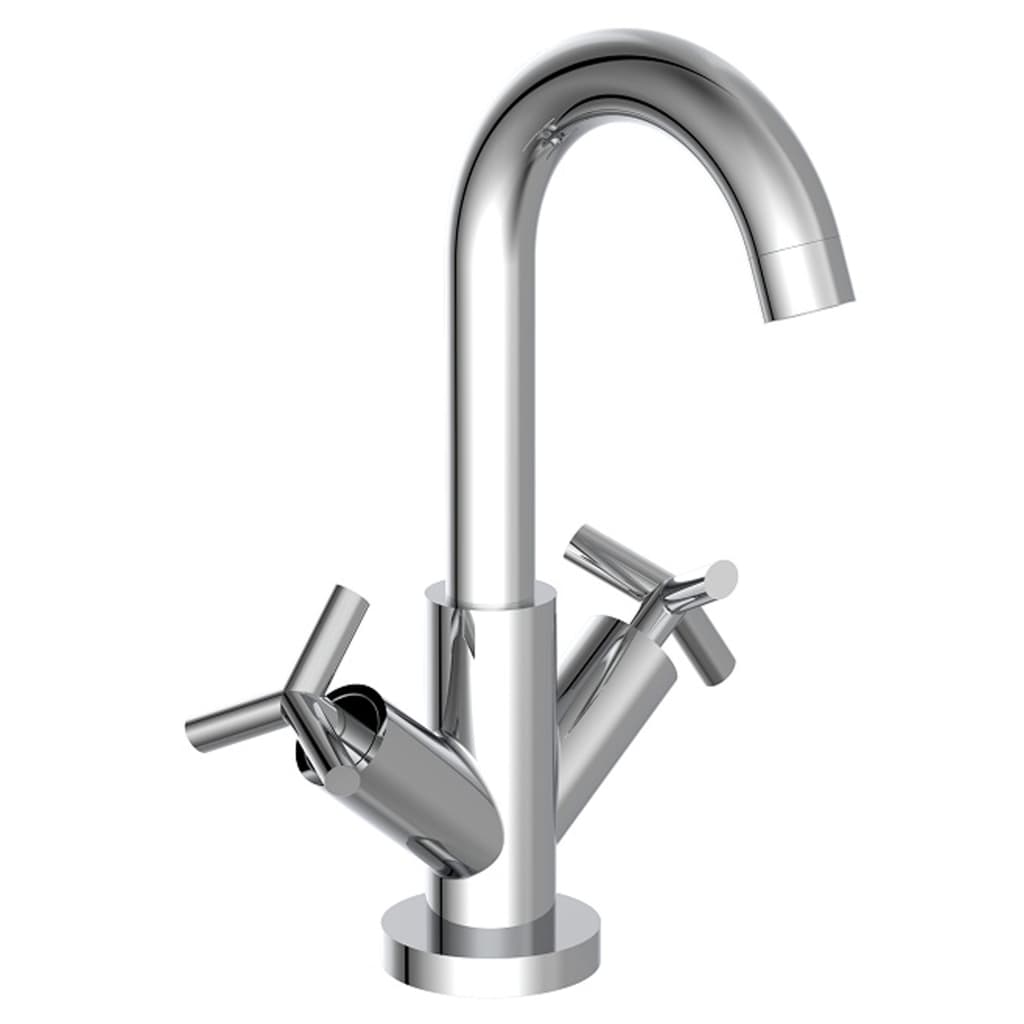 Schutte eliot tweegreepskraan wastafel | chroom 79210