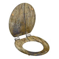 Schutte mdf wc-bril solid wood met soft-close 80124