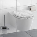 Schutte mdf wc-bril marmor stone met soft-close 80194