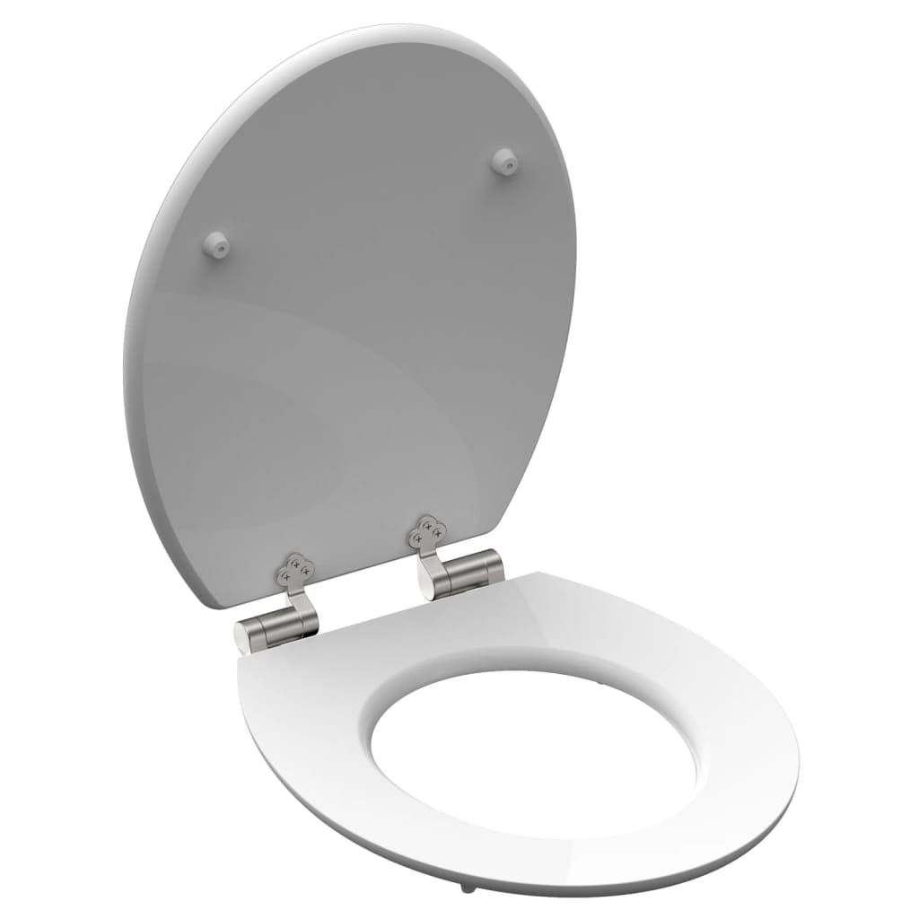 Schutte mdf high gloss wc-bril asia met soft-close 80521
