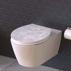Schutte mdf high gloss wc-bril diamond met soft-close 80545