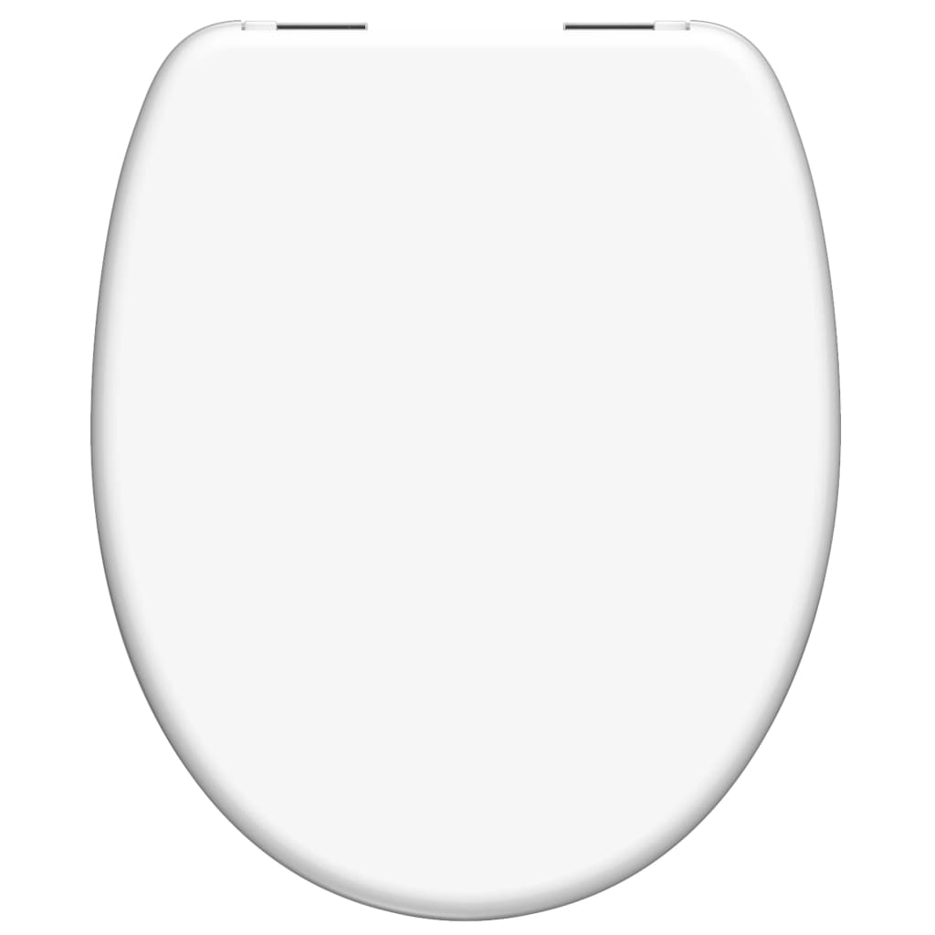 Schutte duroplast wc-bril white met soft-close | wit 82100