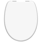 Schutte duroplast wc-bril white met soft-close | wit 82100
