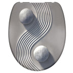 Schutte duroplast wc-bril yin yang met soft-close 82152