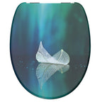 Schutte duroplast wc-bril fallen leaf met soft-close 82153