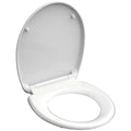 Schutte duroplast wc-bril white met soft-close en quick-release 82300