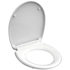Schutte duroplast wc-bril white met soft-close en quick-release 82300