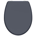 Schutte duroplast wc-bril anthrazit met soft-close en quick-release 82304
