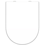 Schutte duroplast wc-bril d-vorm white met soft-close en quick-release 82910