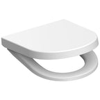 Schutte duroplast wc-bril d-vorm white met soft-close en quick-release 82910