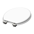 Schutte houten kern wc-zitting white met softclose | wit - 84100 84100